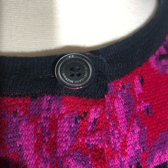 Isaac Mizrahi Live Floral Knit Cardigan Coat 2X - Picture 12 of 13